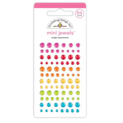 Doodlebug Cute & Crafty Sticker - Bright Assortment Sprinkles
